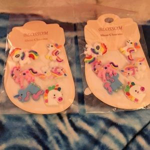 Croc jewelry Unicorns 🦄 I accept all reasonable offers Bundle 2 items for $10